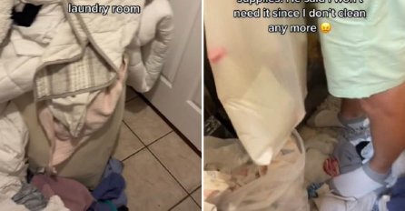 ŽENA POKAZALA SNIMKE KUĆE I SVI JOJ PORUČUJU – RAZVEDI SE! Ona prestala da čisti, a reakcija njenog muža sve razbjesnila!