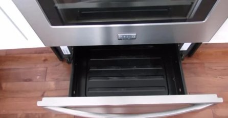 ČEMU SLUŽI FIOKA ISPOD RERNE? Njena namjena nije za skladištenje tepsija, otkrijte malu tajnu šporeta!