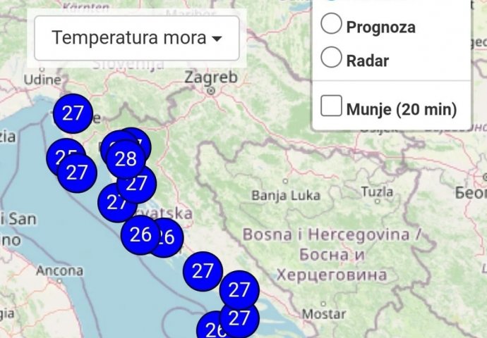 Znate li koliko iznose temperature mora na Jadranu: "Kraj, katastrofa, nema više"