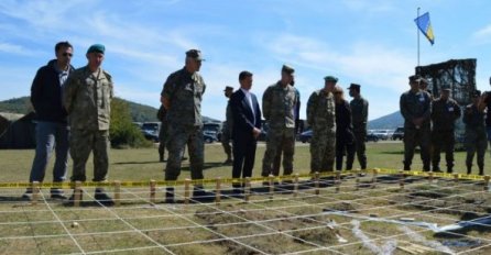 Vojna vježba Oružanih snaga SAD i Oružanih snaga BiH na Manjači