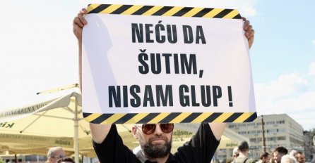 Poruke sa protesta: Cijene namirnica nepodnošljive za studente iz manjih sredina