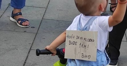 Najslađa, ali i najtužnija slika protesta