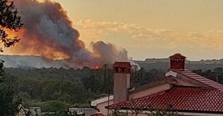 Veliki požar u Istri stavljen pod nadzor. Javili se vatrogasci: Dobro jutro, živi smo