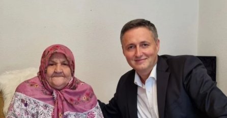 Bećirović posjetio nanu Fatu: Simbol borbe za pravdu i rodnu grudu