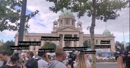 Imena žrtava genocida u Srebrenici “na” Skupštini Srbije