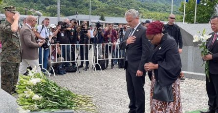 Sattler: Evropa je naučila bolne lekcije iz Srebrenice, zato nepokolebljivo podržavamo Ukrajinu