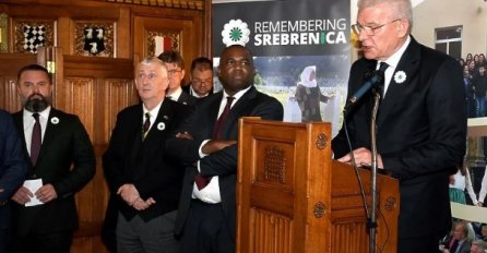 Džaferović u Londonu: Borba za pravdu u Srebrenici je borba za pravdu na cijeloj zemaljskoj kugli