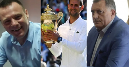 Poruka iz Banje Luke: 'Hvala Đokoviću koji je potpuno otkinuo jezik Miloradu Dodiku' 