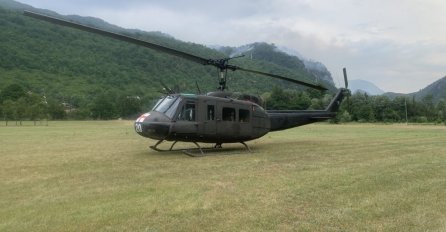 Požar kod Konjica i dalje traje, helikopteri OS BiH opet na terenu