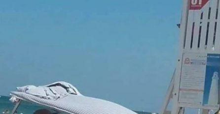 PRIZOR SA JADRANA NASMIJAO REGION: Pogledajte kako se ovaj čovjek zaštitio od sunca, IMAMO HIT GODINE (FOTO)