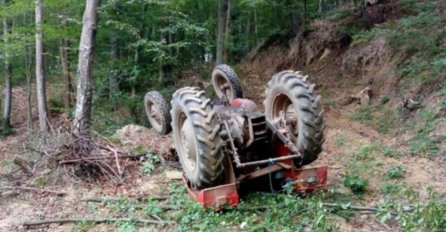 Tragedija kod Zvornika: Žena poginula u prevrtanju traktora 