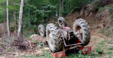 Tragedija kod Zvornika: Žena poginula u prevrtanju traktora