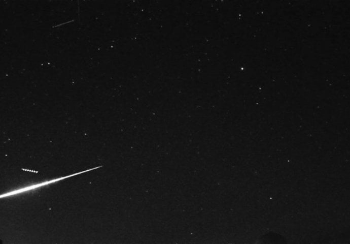 Meteor osvijetlio nebo iznad Hrvatske