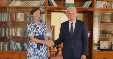 Džaferović u oproštajnu posjetu primio ambasadoricu Njemačke