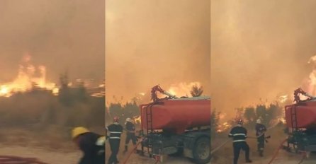 Dramatičan snimak iz Neuma: Pogledajte strahovitu borbu vatrogasaca s vatrenom stihijom