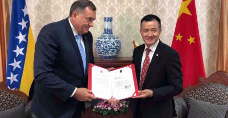 Kineski ambasador u BiH zahvalio Dodiku za podršku Pekingu