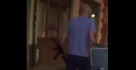 Muškarac s automatskom puškom prošetao centrom Brčkog