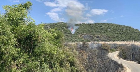 Požar u Neumu i dalje aktivan, ali je situacija znatno bolja