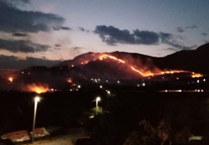Ponovno aktivni požari u Konjicu i Čapljini, situacija u Neumu stabilna