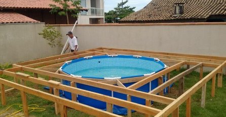 ZA 1 DAN NAPRAVIO BAZEN KAKAV NIKO NEMA U KOMŠILUKU: Ništa lakše, a prelijepo - čekajte da vidite rezultat (FOTO)