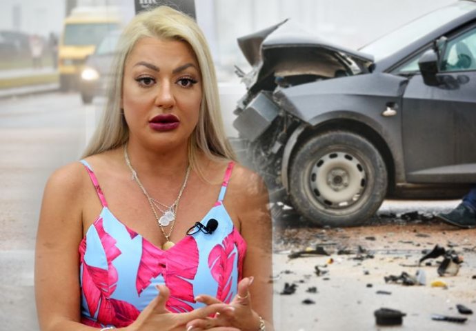 UGRUVANA NOGA, UPOLUPAN CIJELI PREDNJI DIO AUTOMOBILA: Prvi detalji nesreće, evo u kakvom je stanju Sandra Rešić 