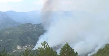 Čak 11 puta palio vatru: Identifikovana osoba koja je izazvala požar kod Trebinja