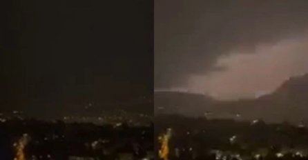 Veliko nevrijeme zahvatilo Sarajevo: Jaka kiša praćena grmljavinom