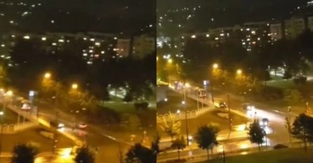 POPLAVLJENA CESTA U SARAJEVU: Trolejbusi ne mogu proći, automobili se okreću