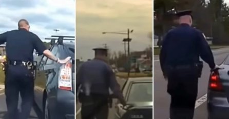 Znate li zašto policajci pri zaustavljanju vozila dodiruju zadnji dio automobila?