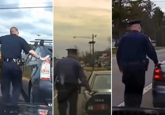 Znate li zašto policajci pri zaustavljanju vozila dodiruju zadnji dio automobila?