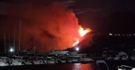 Veliki požar kod Bara, željeznički saobraćaj obustavljen, situacija alarmantna