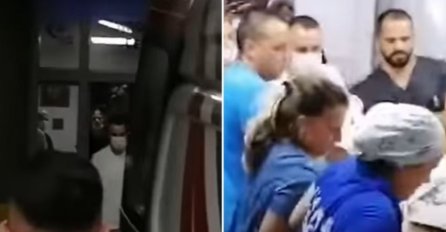 Potresni prizori: Četiri osobe ranjene na Cetinju dovedene u KCCG, jedna sa teškom povredom glave