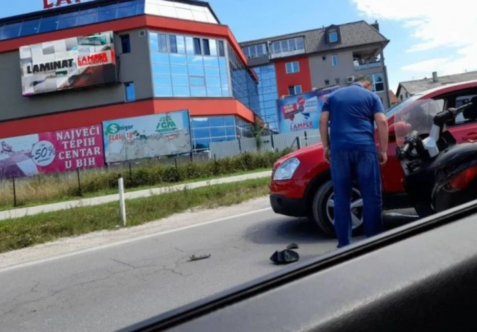 Gužve u Sarajevu zbog saobraćajne nesreće 