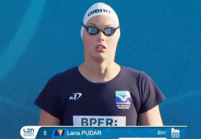 Lana Pudar bronzana na 100 metara delfin