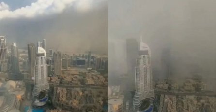 Pogledajte kako pješčana oluja "guta" Dubai