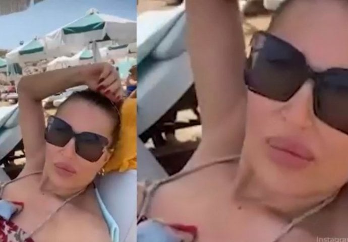 CECA SE SKINULA U BIKINI NA KIPRU: Svima oči stale, niko nije imao pojma da ovako izgleda (FOTO)