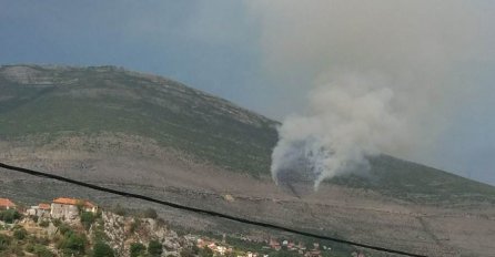 Požar na planini Leotar pod kontrolom: Vatru gasilo oko 40 vatrogasaca