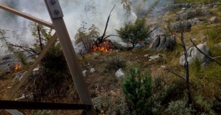 Grom ponovo izazvao požar kod Trebinja