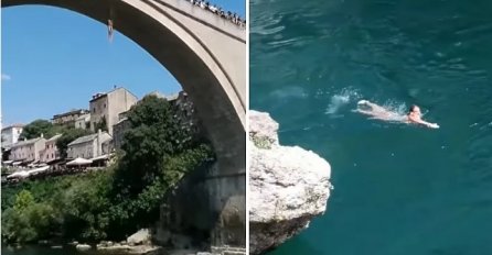 Djevojčica koja je skočila sa Starog mosta zapravo je iz Srbije, oglasio se i njezin otac