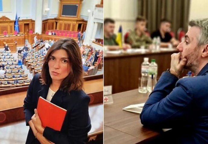 Edin Forto i Sabina Ćudić stigli u Kijev, prvi bh. zvaničnici u posjeti Ukrajini od početka agresije