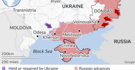 RAT U UKRAJINI/Gdje se nalazi Kherson i zašto je strateški važan? POGLEDAJTE MAPU