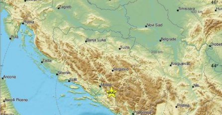 Novi potres u BiH, osjetio se i u Hrvatskoj