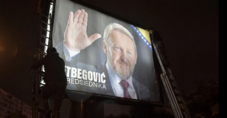 Postavljeni prvi predizborni plakati u Sarajevu