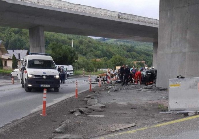 Trostruki sudar kod Žepča: Povrijeđeno sedam osoba