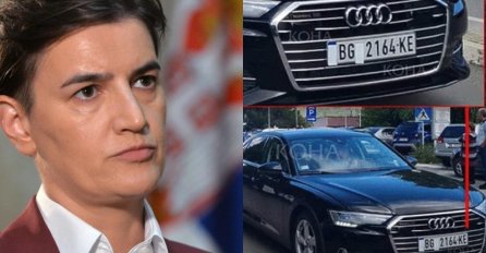 Brnabić posjetila Kosovo, ali morala prekriti grb Srbije na tablicama službenog vozila