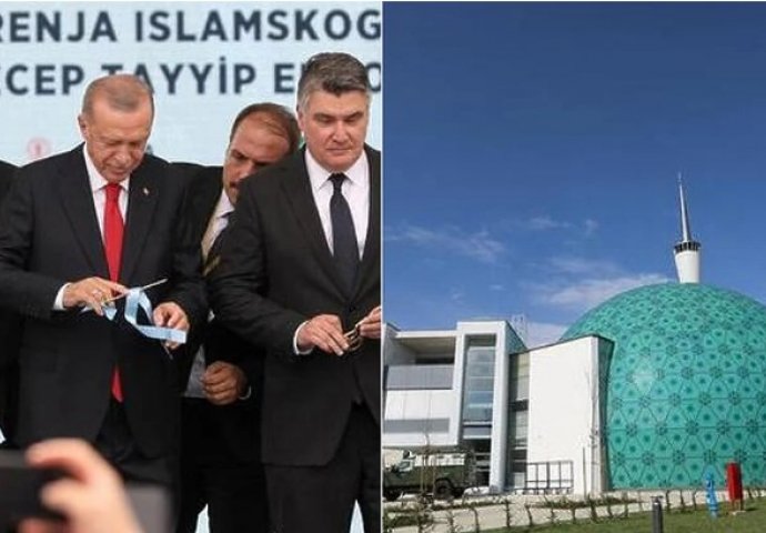 Erdogan otvorio džamiju i Islamski centar u Sisku nazvan po njemu, prisustvovala i Turković