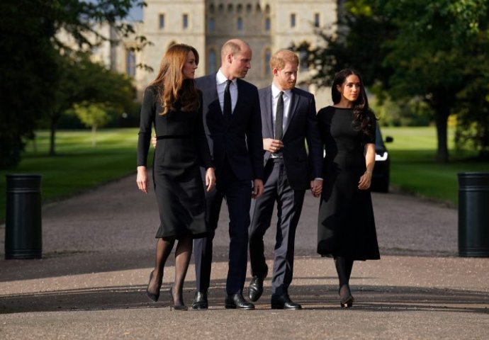 William, Kate, Harry i Meghan nakon dugo vremena skupa u javnosti (FOTO)