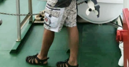 OVA SCENA SA TRAJEKTA JE ODUŠEVILA FACEBOOK: Morate vidjeti šta je Dalmatinac stavio na leđa