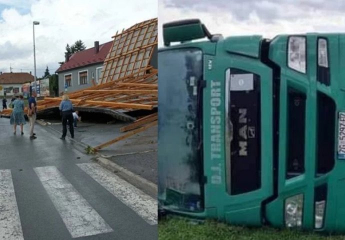 Sirene odjekuju hrvatskim gradom - smrskana vozila, nema struje: "Snaga koju dugo nisam vidio"