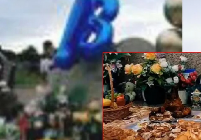 NEOBIČNO SLAVLJE U SRBIJI: Slavili mu 18. rođendan na groblju, pa mu poželjeli da je živ i zdrav? Na grobu švedski sto -  OD PITA DO PEČENJA